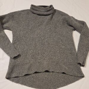 Madewell Heather Gray Turtleneck Sweater